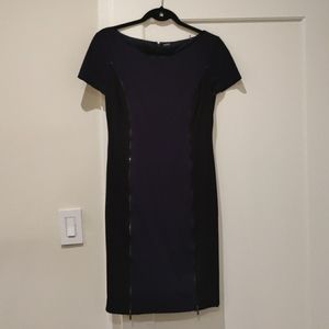 Elie Tahari navy/black dress